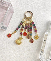 Modern Rainbow Copper Overgild Tassel Phone Chains