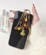 Modern Rainbow Copper Overgild Tassel Phone Chains