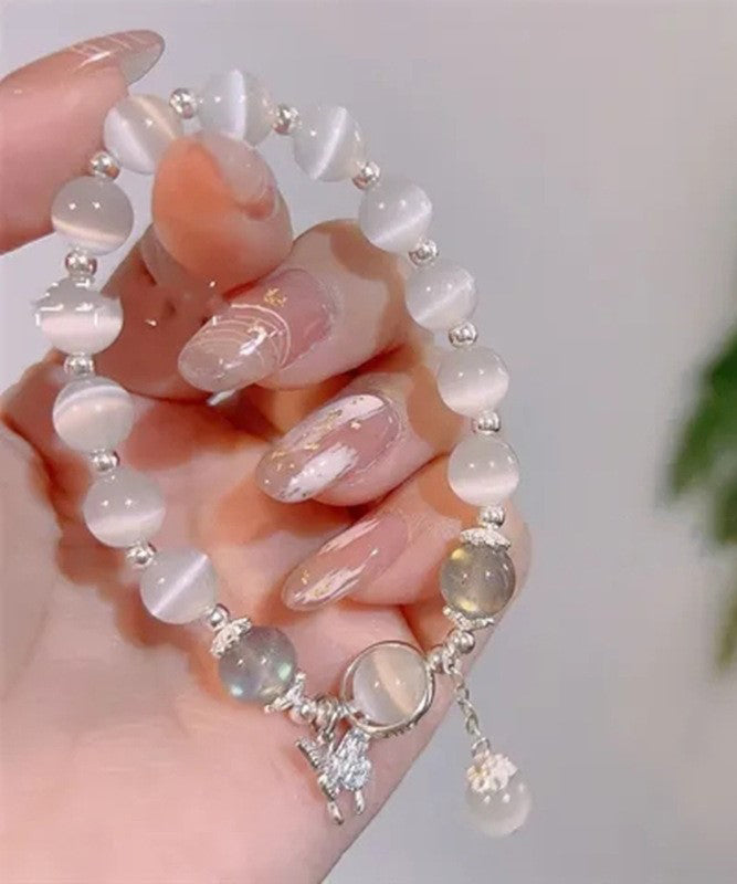 Modern Silk Alloy Zircon Butterfly Cat&