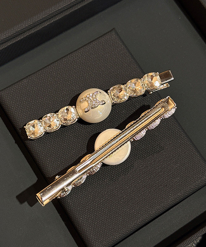 Modern Silk Alloy Zircon Crystal Hairpin