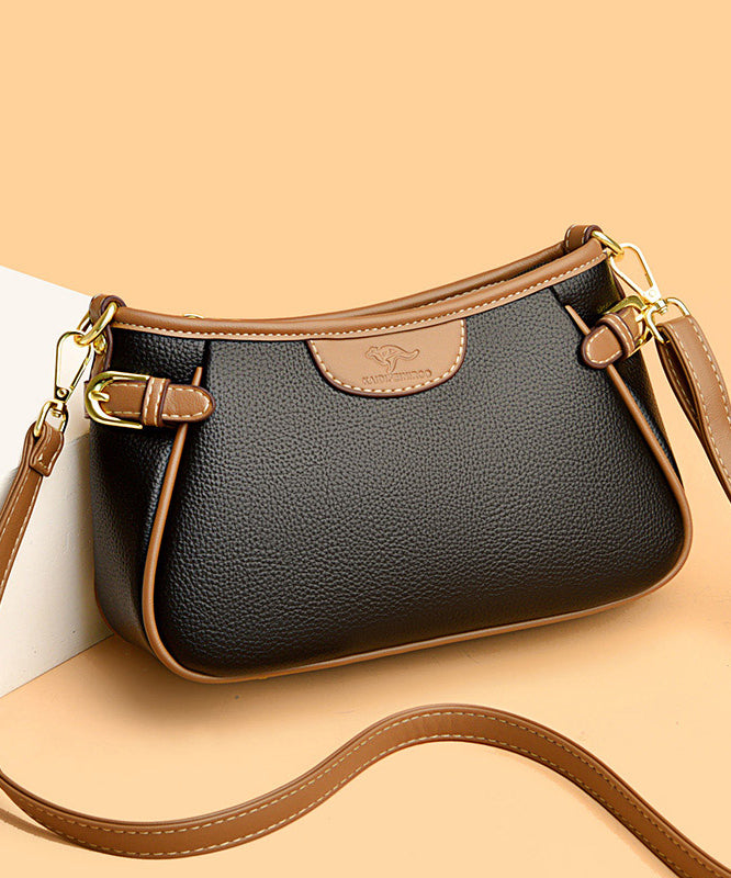 New Beige Durable Calf Leather CrossBody Bag
