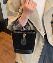 New Coffee Versatile Suede Bucket Bag Korea Style