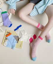 New Hollow Out Breathable Mesh Mid Calf Socks