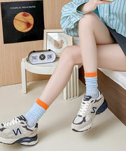 New Hollow Out Breathable Mesh Mid Calf Socks