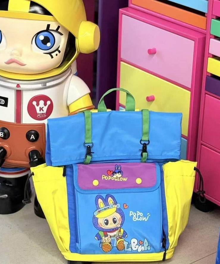 New Red Pink Cartoon Large Capacity Backpack Bag