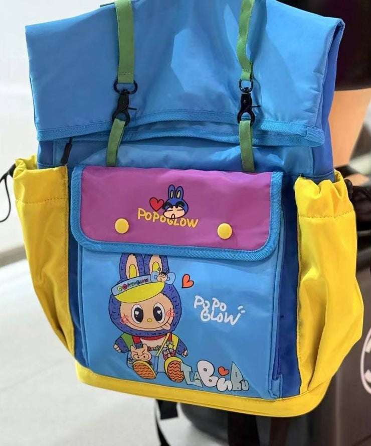 New Red Pink Cartoon Large Capacity Backpack Bag