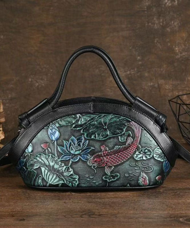 New Retro Gold Embossed Durable Tote Bag