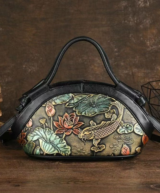 New Retro Gold Embossed Durable Tote Bag