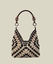New Retro Hollow Out Knit Womens Shoulder Bags