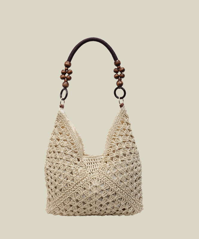 New Retro Hollow Out Knit Womens Shoulder Bags