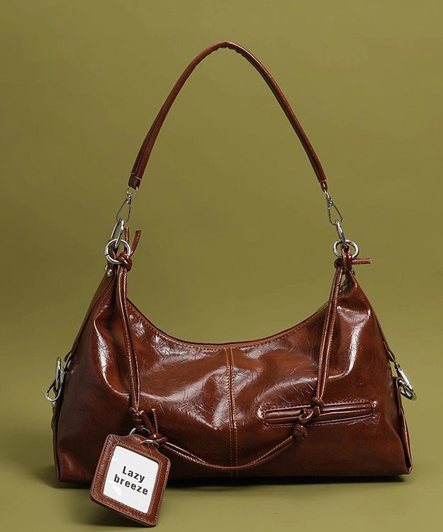 New Retro Large Capacity Faux Leather Shoulder Bags