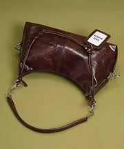 New Retro Large Capacity Faux Leather Shoulder Bags