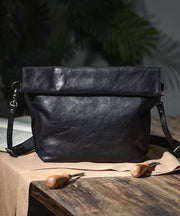 New Retro Large Capacity Leather Cross-body Bag