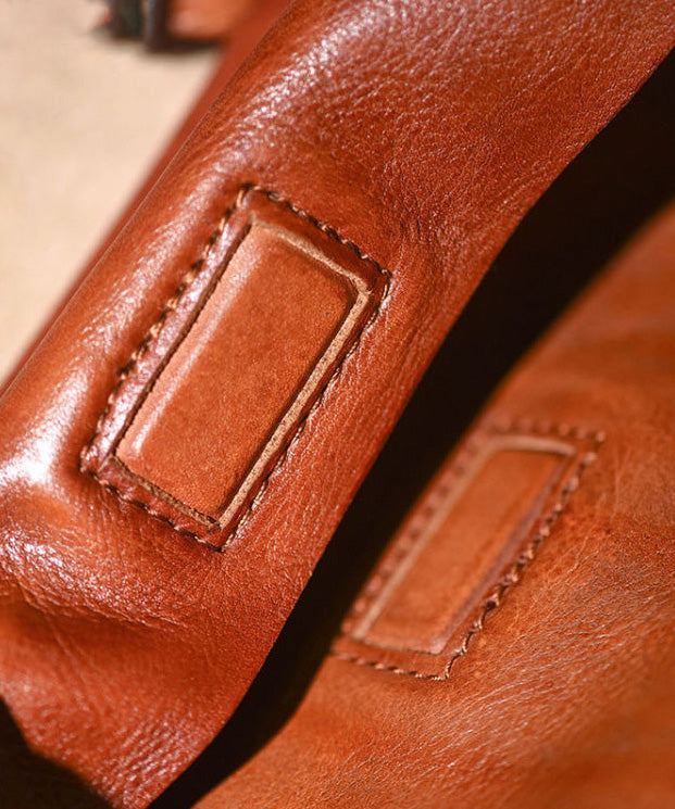 New Retro Large Capacity Leather Cross-body Bag