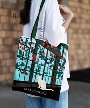 Original Canvas Print Large Capacity Shoulder Bag