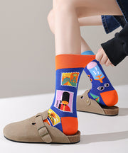 Original Design Asymmetric Personalized Creative Socks