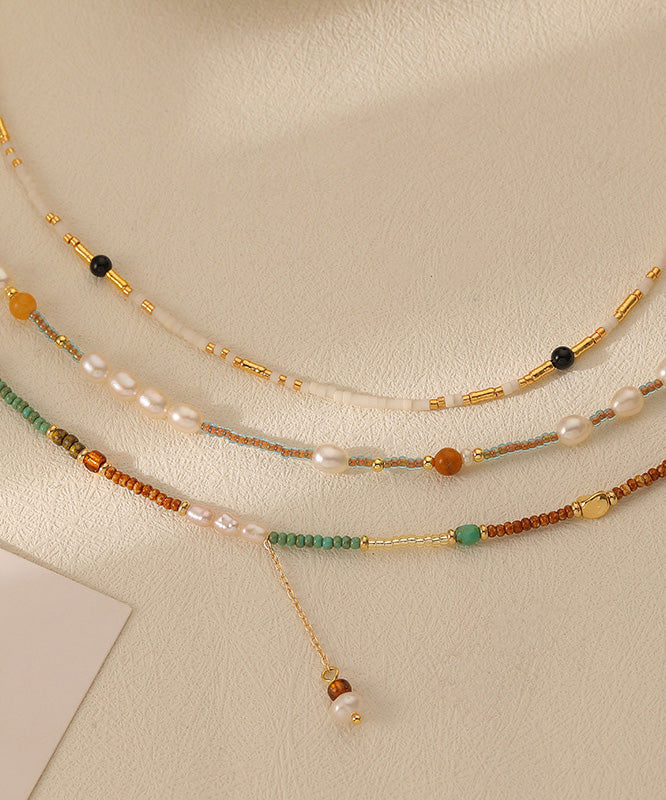 Original Design Gold Alloy Pearl Beading Baby&