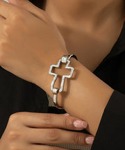 Original Design Gold Metal Open Bangle