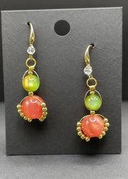 Original Design Gourd Shaped Fine Acrylic Drop Earrings