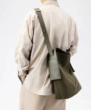 Original Design Green Large Capacity Versatile Suede Shoulder Bag