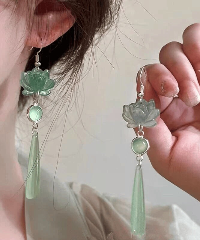 Original Design Light Green Sterling Silver Cat&