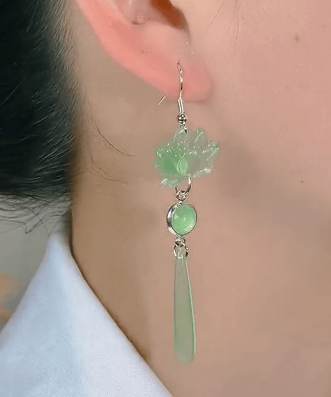 Original Design Light Green Sterling Silver Cat&