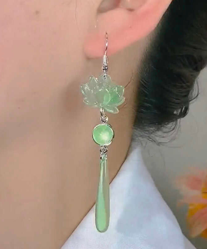 Original Design Light Green Sterling Silver Cat&