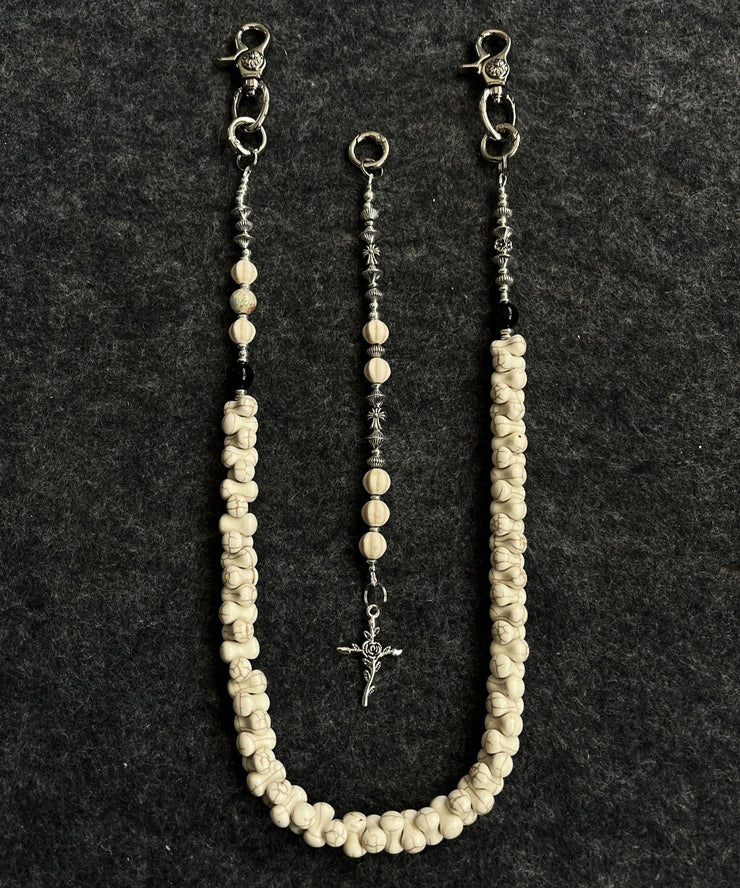 Original Design Silk Metal Pearl Beading Waist Chain