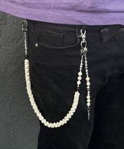 Original Design Silk Metal Pearl Beading Waist Chain
