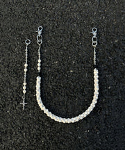 Original Design Silk Metal Pearl Beading Waist Chain