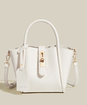 Original Design Yellow Versatile Faux Leather Tote Handbag