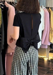 Original Grey Button Bow Cotton Waistcoat Sleeveless
