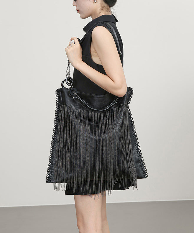 Original Metal Tassel Chain Large Capacity Shoulder Bag