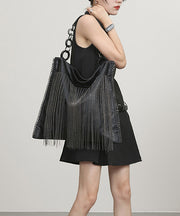 Original Metal Tassel Chain Large Capacity Shoulder Bag