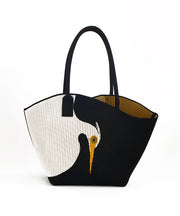 Original New Coffee Knitted Large Capacity Shoulder Bag