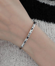 Original Silk Copper Graffiti Little Cats Charm Bracelet Two-Piece Set