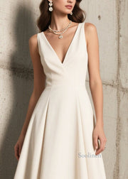 Plus Size White Exra Large Hem Hollow Out Chiffon Dinner Dress Summer