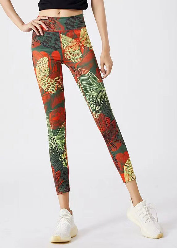 Push Up Tea Green High Waist Capri Gymshark Legging