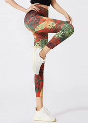 Push Up Tea Green High Waist Capri Gymshark Legging