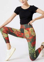 Push Up Tea Green High Waist Capri Gymshark Legging
