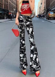 Push Up Tummy Control Bell-bottom Trousers Summer