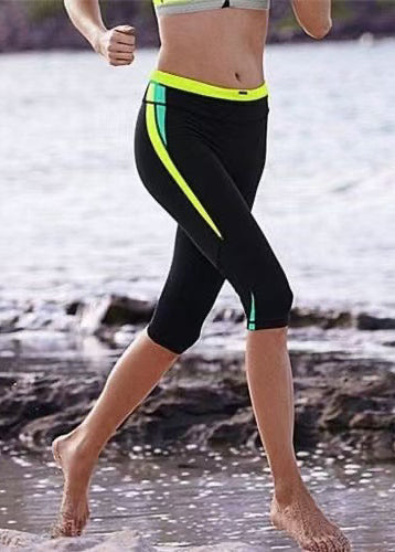 Push Up Tummy Control Capri Leggings Running Leggings