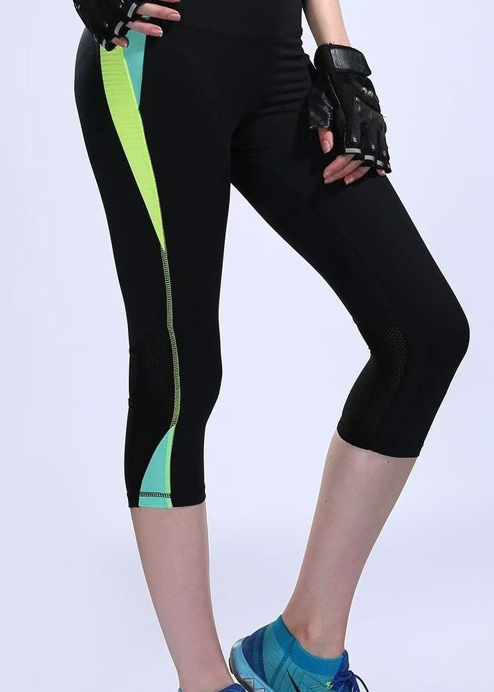 Push Up Tummy Control Capri Leggings Running Leggings