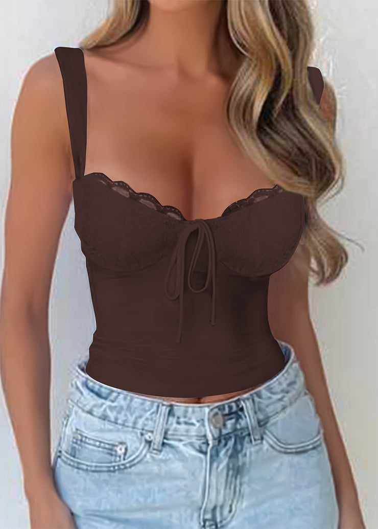 Sexy White Lace T-Shirt Top For Summer