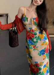 Silm Fit Print Holiday Dress Two Piece Suit Set Fall