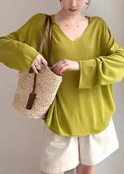 Simple Navy Oversized Cotton UPF 50+ Top Fall