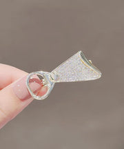 Style Gold Metal Alloy Zircon Hairpin