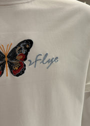 Stylish Black O-Neck Embroideried Mens T Shirt Summer