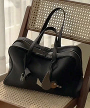 Stylish Blue Large Capacity Leather Shoulder Bags