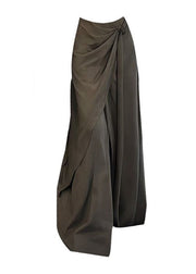 Stylish Cold Shoulder Asymmetrical Design Two Pieces Set Spring